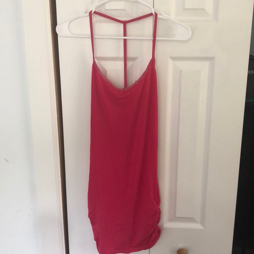 Pink tank top